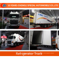 Hino 8X4 Frigorífico Van Caminhão para Venda Refrigerado Cargo Van Truck